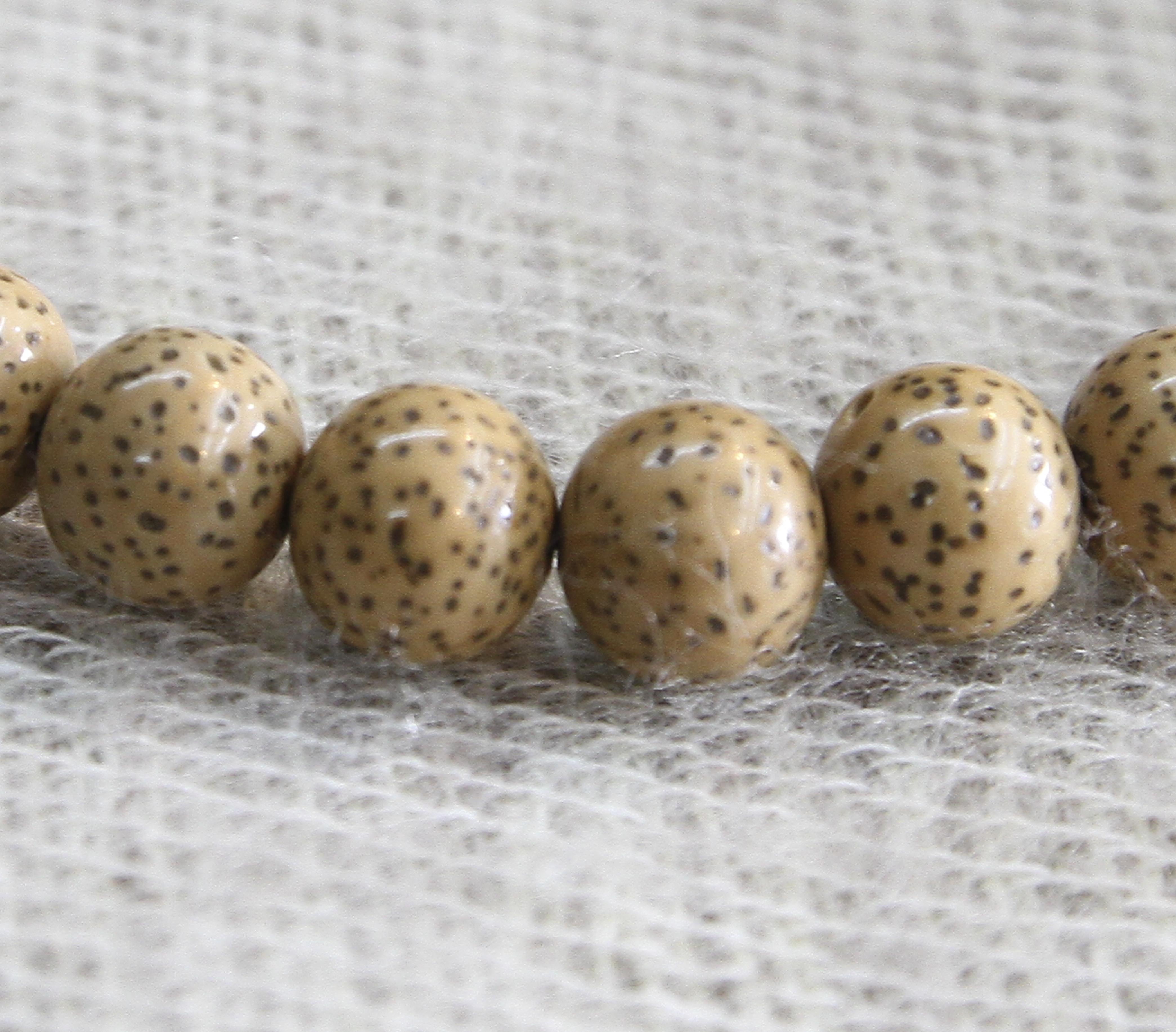 Enlightenment Lotus Seed Wrist Mala