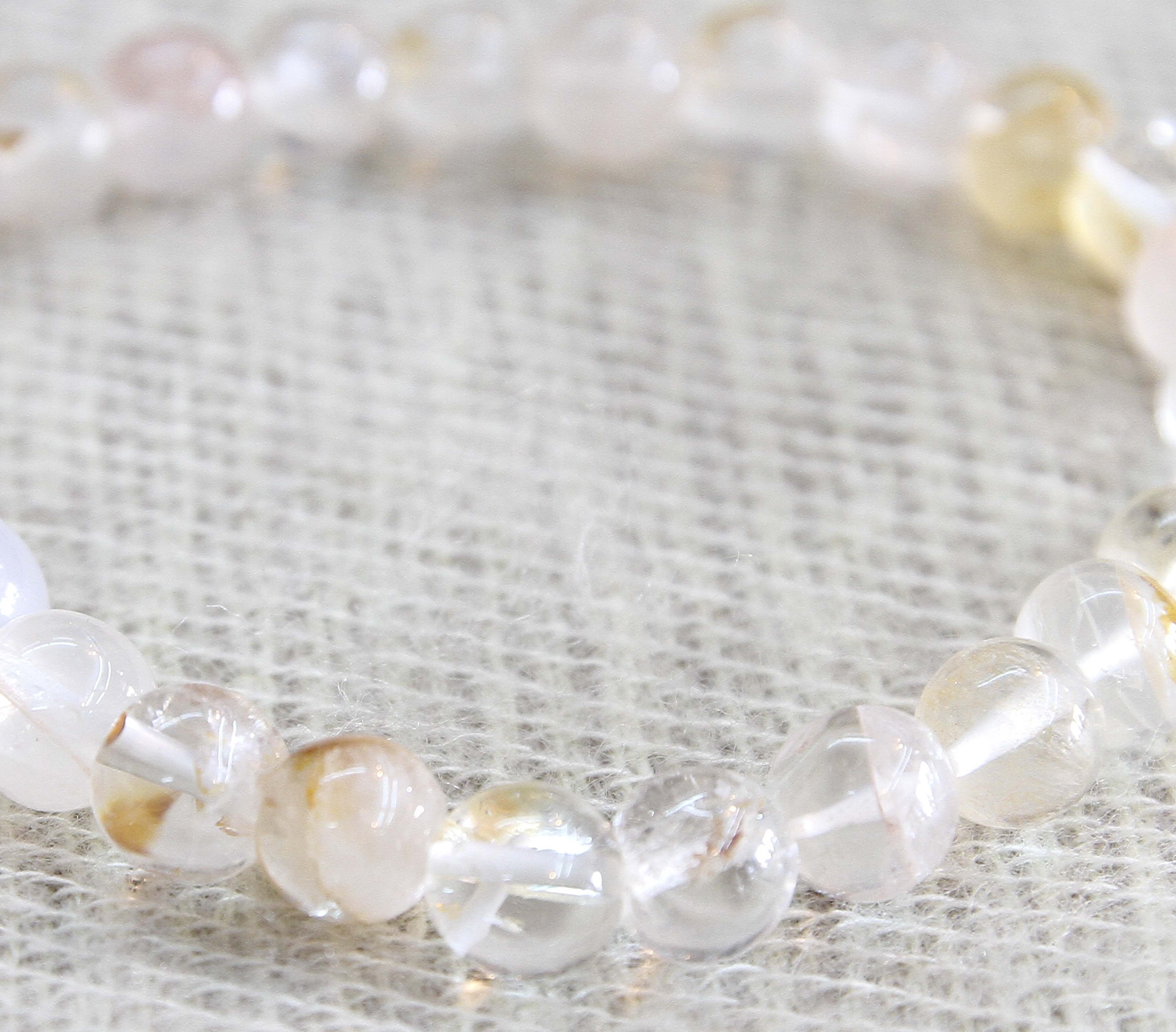 Spiritual Soul Crystal Quartz Wrist Mala