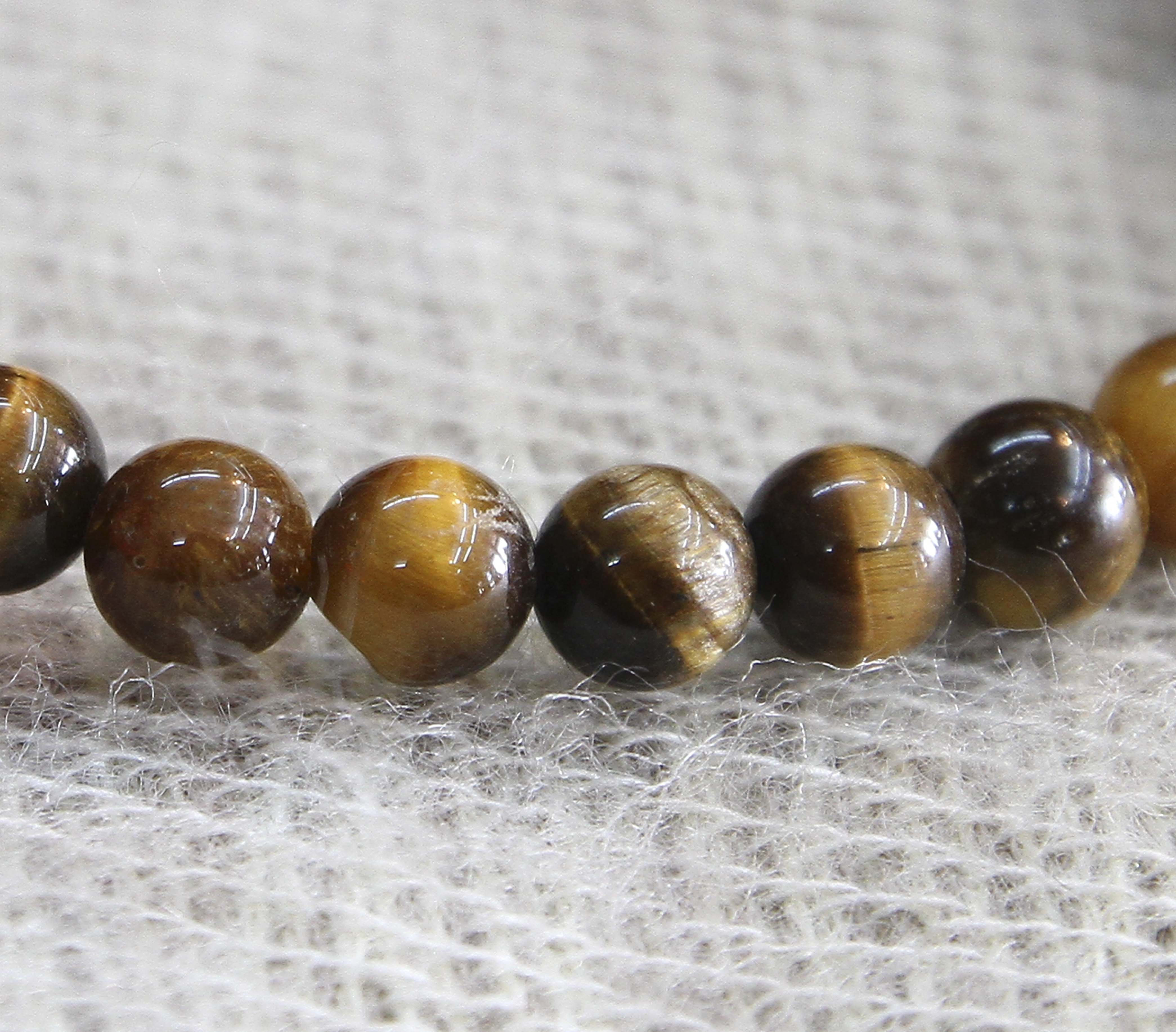 Stabilizing Tigereye Wrist Mala
