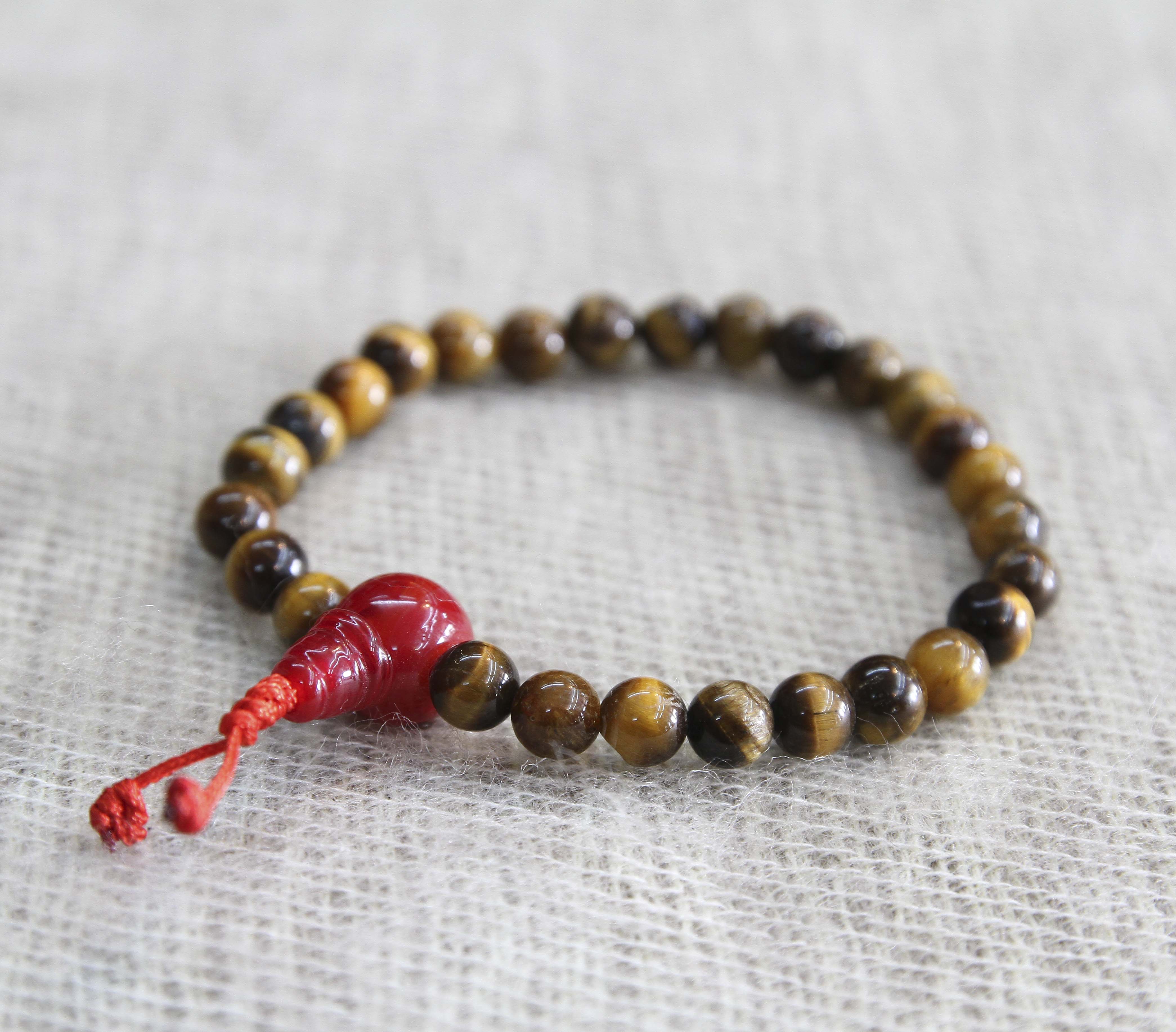 Stabilizing Tigereye Wrist Mala