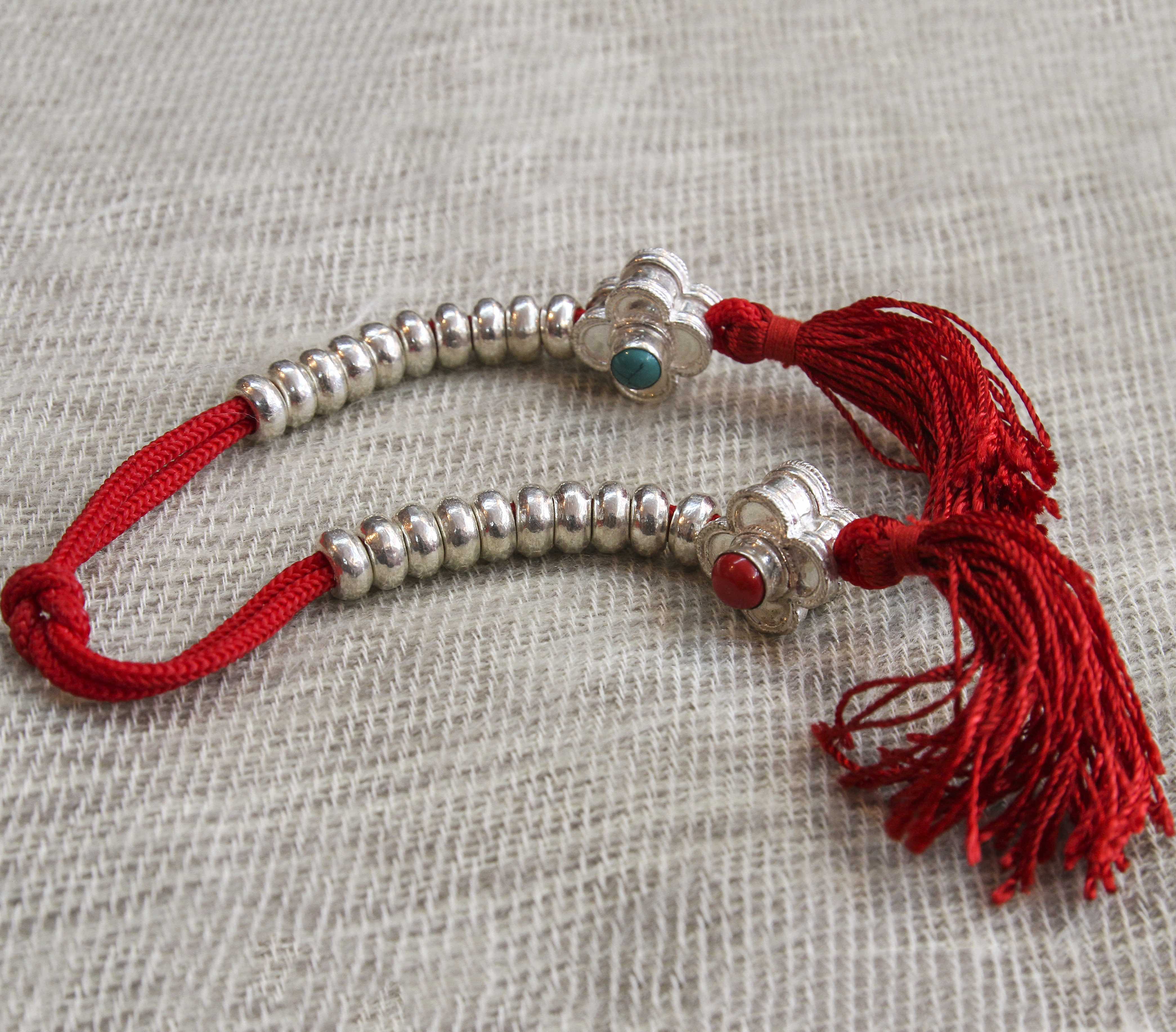 Sterling Silver Mala Counter