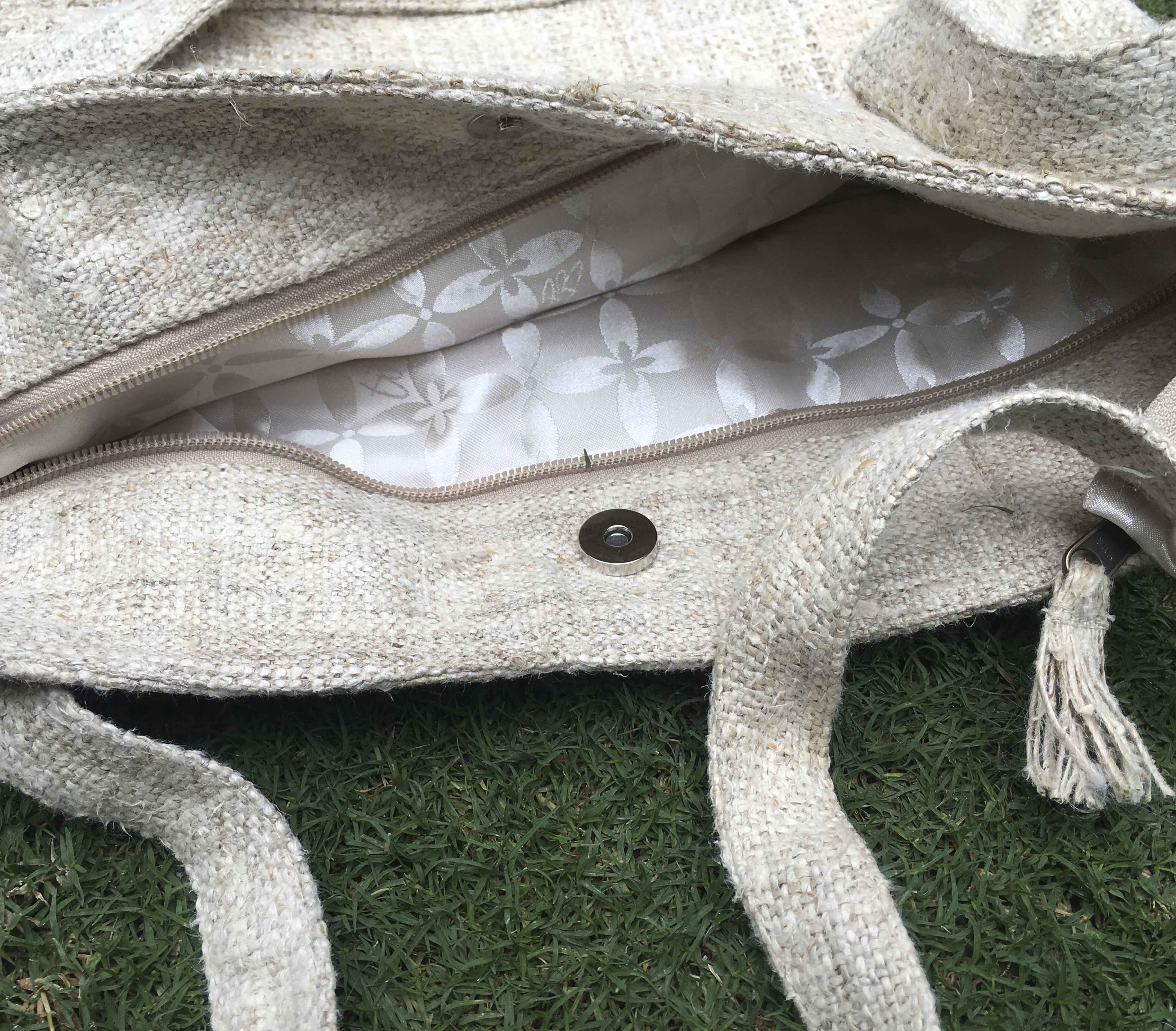 Natural ladies Tote bag