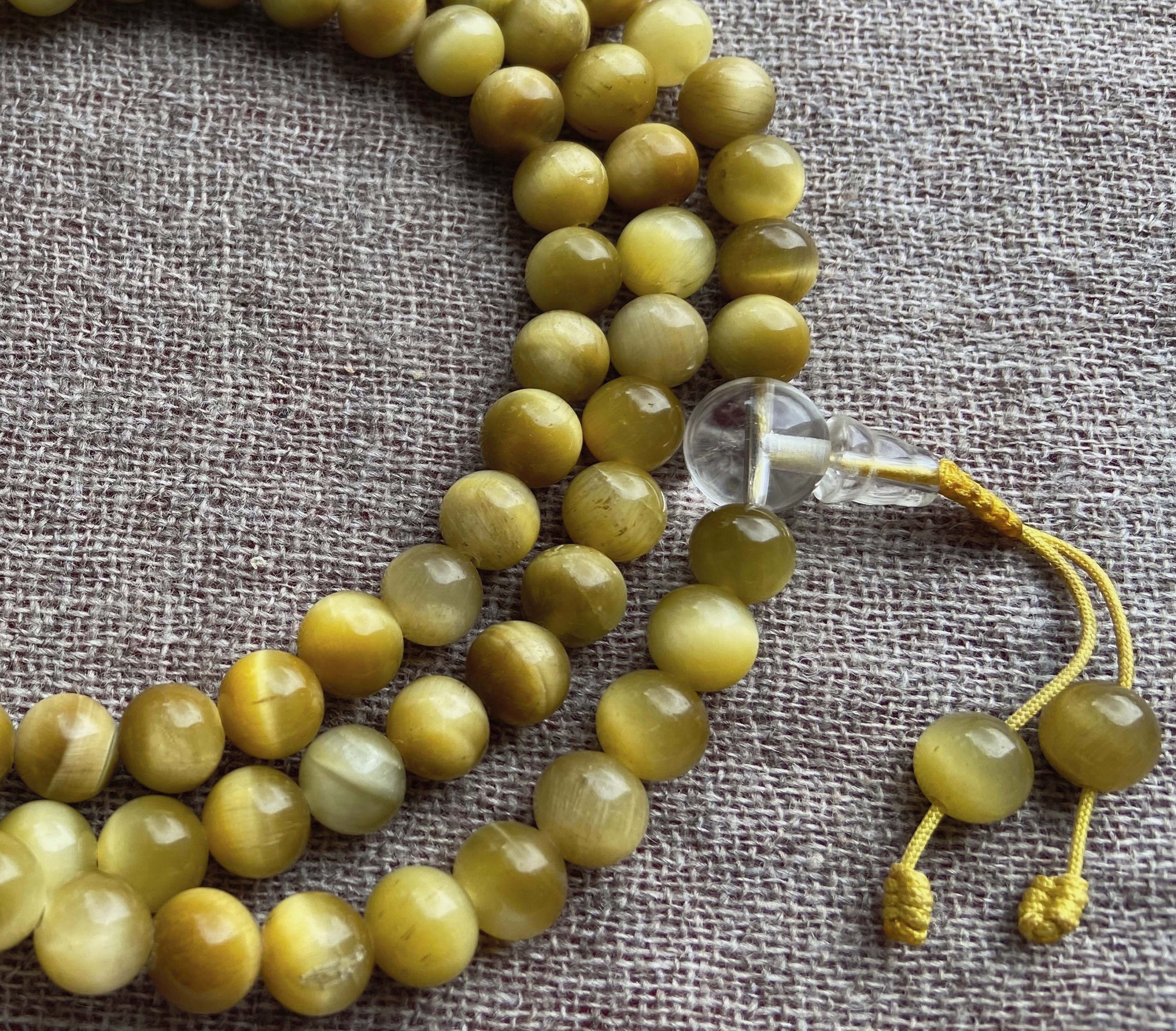 Cats Eye Wisdom Mala