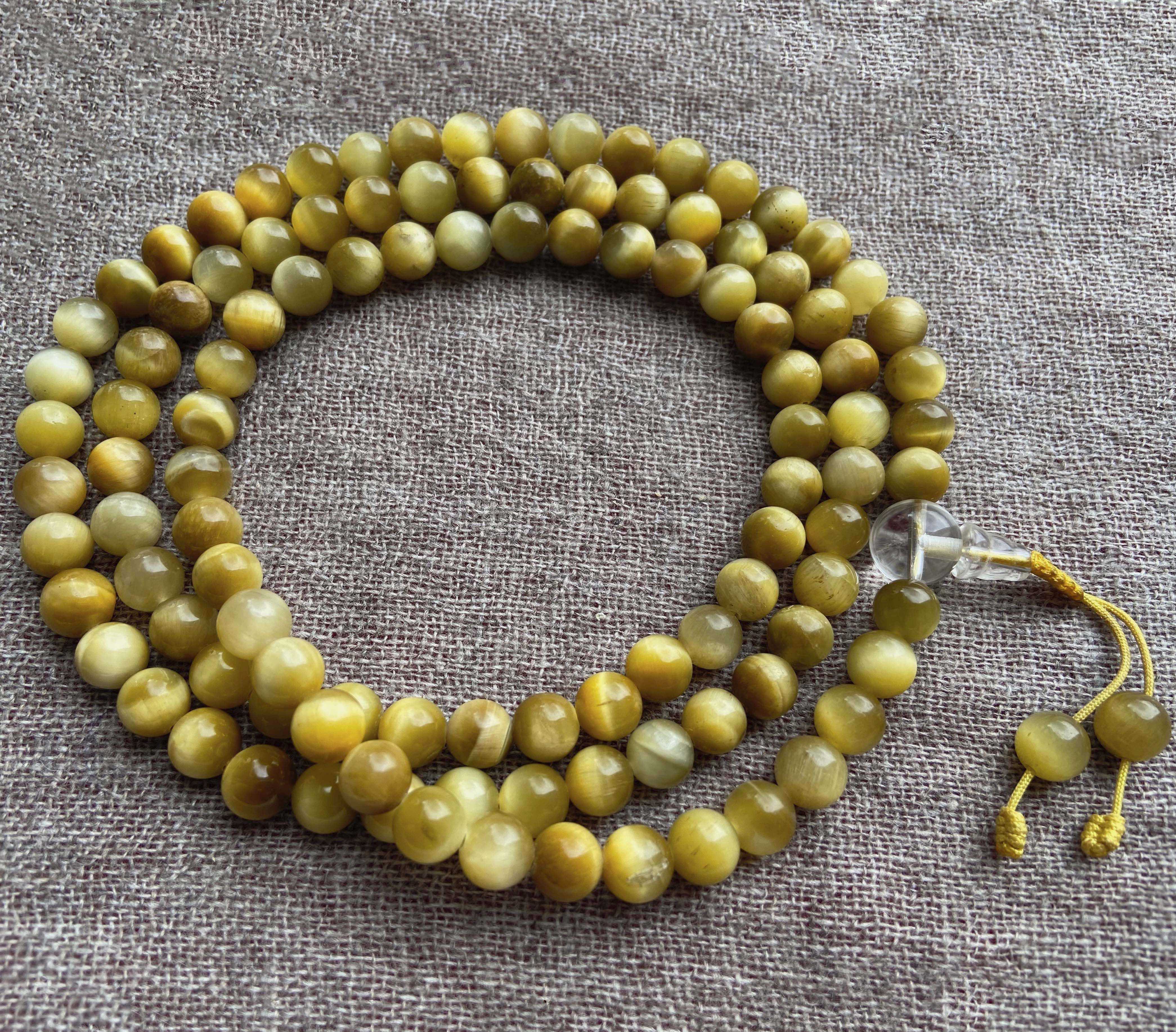 Cats Eye Wisdom Mala